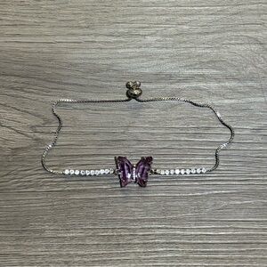 Butterfly Tennis Bracelet